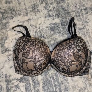 Victoria's Secret Black Lace Underwire Bra